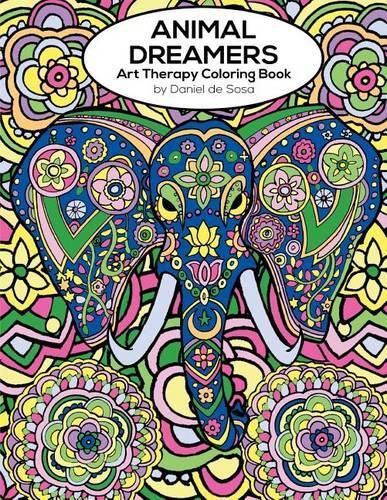 Cover image for Animal Dreamers: Art Therapy Coloring Book