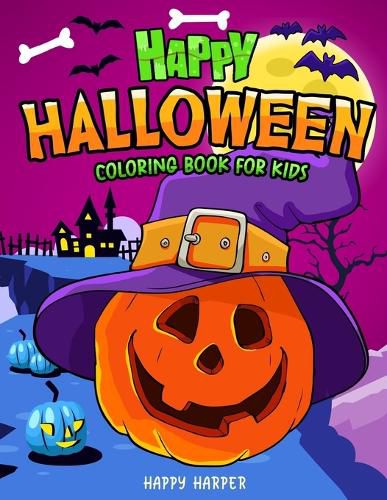 Cover image for Halloween Coloring Book