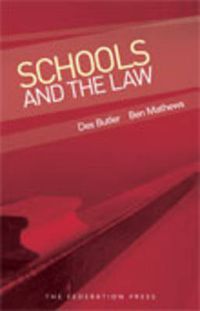 Cover image for Schools and the Law