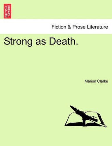 Cover image for Strong as Death.