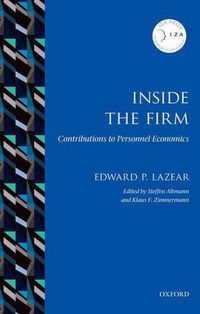 Cover image for Inside the Firm: Contributions to Personnel Economics