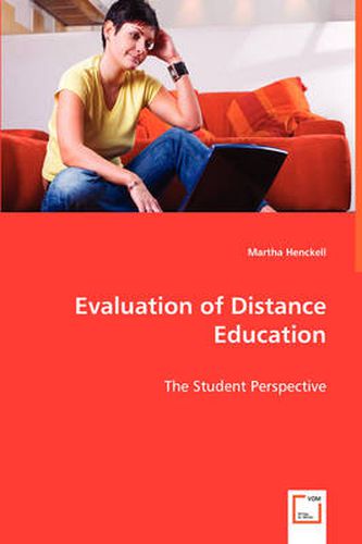 Cover image for Evaluation of Distance Education