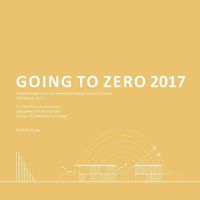 Cover image for Going to Zero 2017