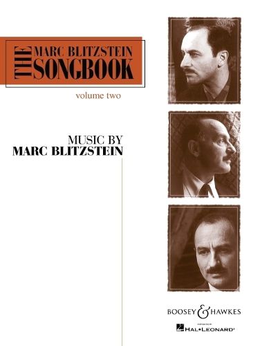 Cover image for The Marc Blitzstein Songbook Vol. 2