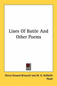 Cover image for Lines of Battle and Other Poems