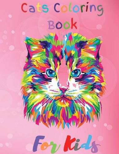 Cats Coloring Book For Kids: Simple And Fun Designs Ages 2-8