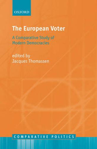 Cover image for The European Voter: A Comparative Study of Modern Democracies