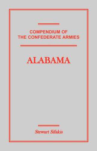 Cover image for Compendium of the Confederate Armies: Alabama