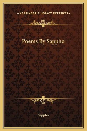 Poems by Sappho