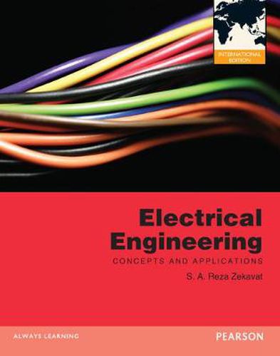Cover image for Electrical Engineering: Concepts and Applications: International Edition
