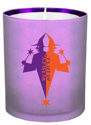 Cover image for Harry Potter: Weasleys' Wizard Wheezes Glass Candle