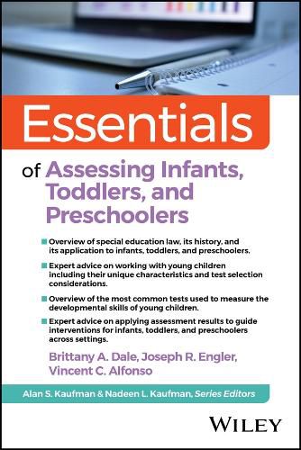 Cover image for Essentials of Assessing Infants, Toddlers, and Pre -Schoolers