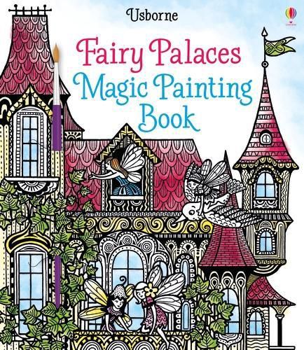 Fairy Palaces Magic Painting Book