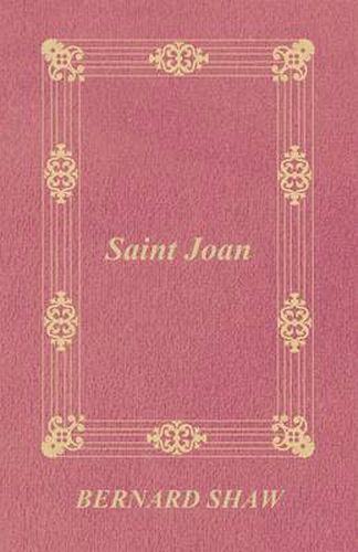 Cover image for Saint Joan