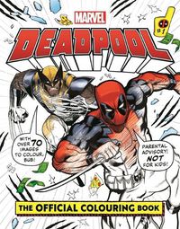 Cover image for Marvel's Deadpool: The Official Colouring Book