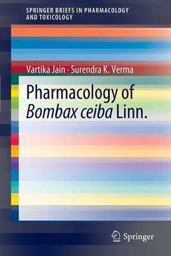 Cover image for Pharmacology of Bombax ceiba Linn.