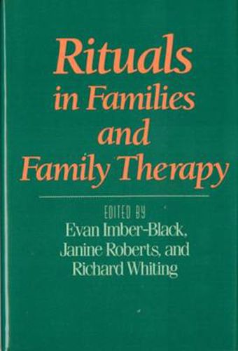 Cover image for Rituals in Families and Family Therapy