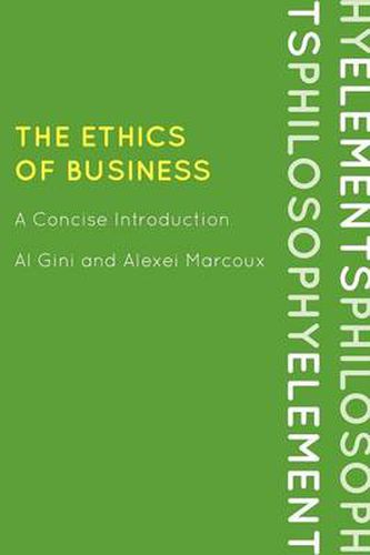 Cover image for The Ethics of Business: A Concise Introduction