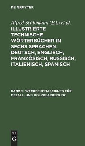 Werkzeugmaschinen Fur Metall- Und Holzbearbeitung