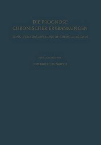 Cover image for Die Prognose Chronischer Erkrankungen / Long-Term Observations of Chronic Diseases