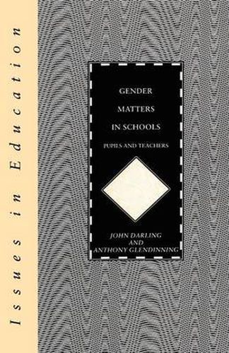 Cover image for Gender Matters in Schools