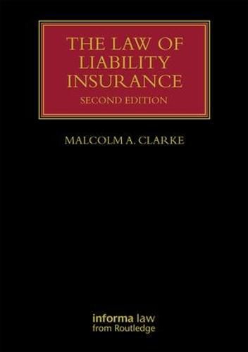 Cover image for The Law of Liability Insurance