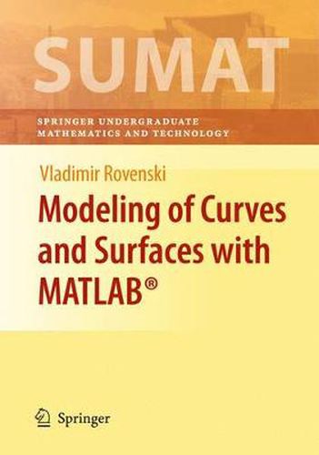 Cover image for Modeling of Curves and Surfaces with MATLAB (R)