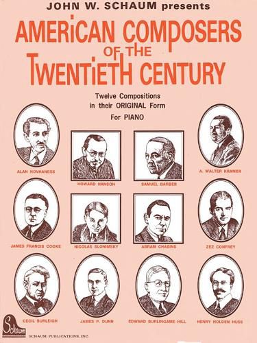Cover image for American Composers Of 20th Cen