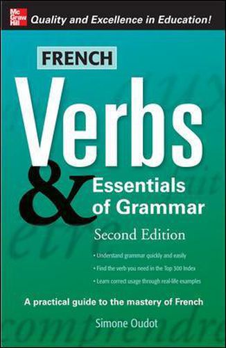Cover image for French Verbs & Essentials of Grammar, 2E