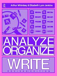 Cover image for Analyze, Organize, Write
