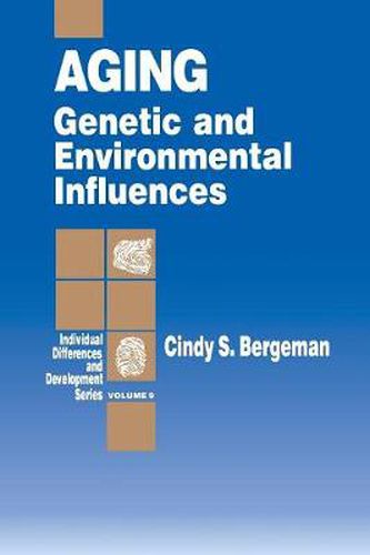 Cover image for Aging: Genetic and Environmental Influences