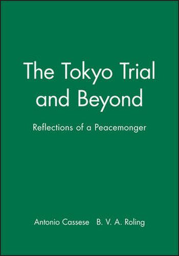 Cover image for The Tokyo Trial and Beyond