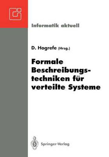 Formale Beschreibungstechniken Fur Verteilte Systeme