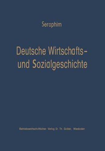 Cover image for Deutsche Wirtschafts- Und Sozialgeschichte: Von Der Fruhzeit Bis Zum Ausbruch Des Zweiten Weltkrieges