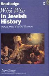 Cover image for Who's Who in Jewish History: After the period of the Old Testament