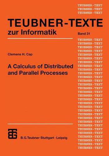 Cover image for A Calculus of Distributed and Parallel Processes