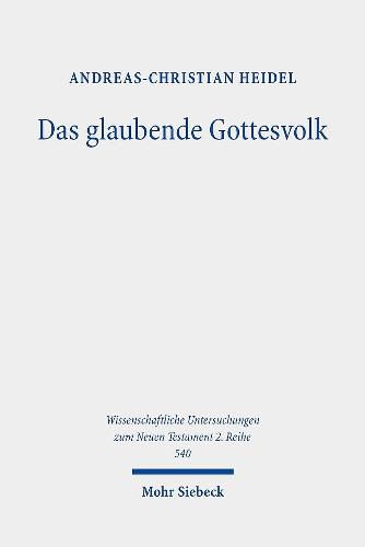 Cover image for Das glaubende Gottesvolk: Der Hebraerbrief in israeltheologischer Perspektive
