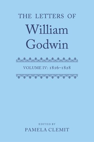 Cover image for The Letters of William Godwin