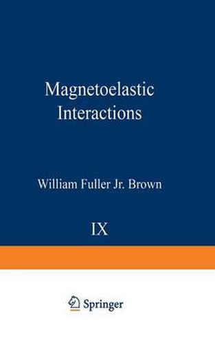 Cover image for Magnetoelastic Interactions