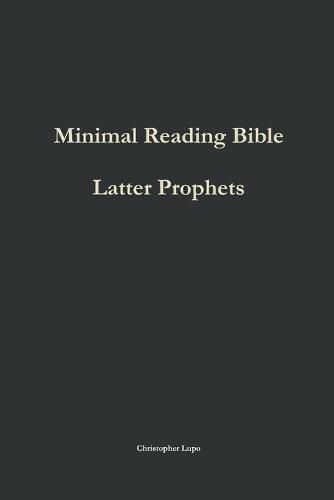 Cover image for Minimal Reading Bible