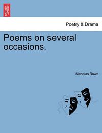 Cover image for Poems on Several Occasions.