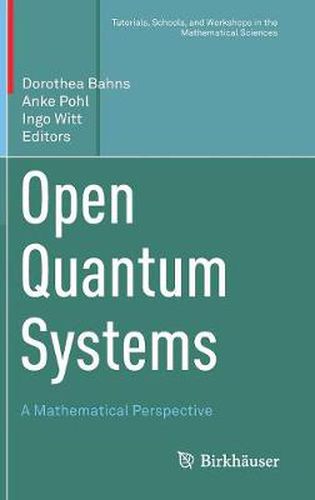 Cover image for Open Quantum Systems: A Mathematical Perspective