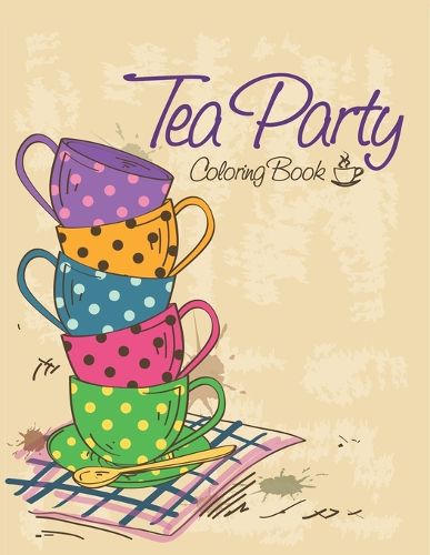 Cover image for Tea Party Coloring Book