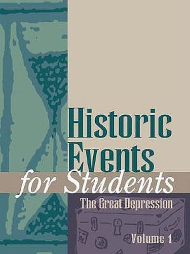 Cover image for Historic Events for Students: The Great Depression