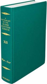 Cover image for Dictionary of the Older Scottish Tongue