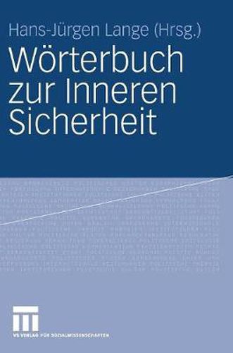 Cover image for Woerterbuch Zur Inneren Sicherheit