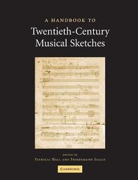 Cover image for A Handbook to Twentieth-Century Musical Sketches