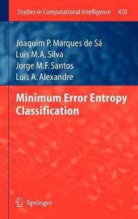 Cover image for Minimum Error Entropy Classification