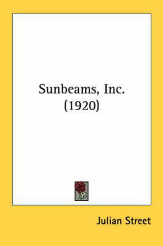 Cover image for Sunbeams, Inc. (1920)