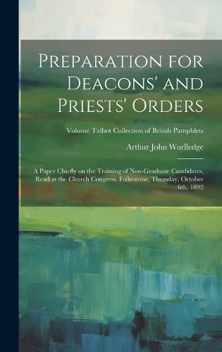 Cover image for Preparation for Deacons' and Priests' Orders